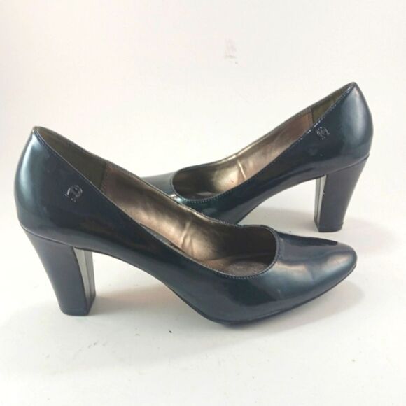 Etienne Aigner Women's Haven Pump Patent Black Size 7.5. Three Inch Heel....... - Picture 13 of 13